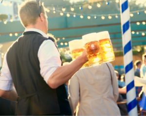 Oktoberfest fun in Munich