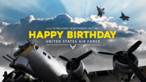 Happy Birthday U.S. Air Force